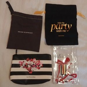 Four Cosmetics Bags Sephora
